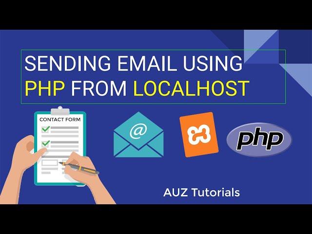 ️ PHP Contact Form Tutorial: Sending Email via XAMPP on Localhost