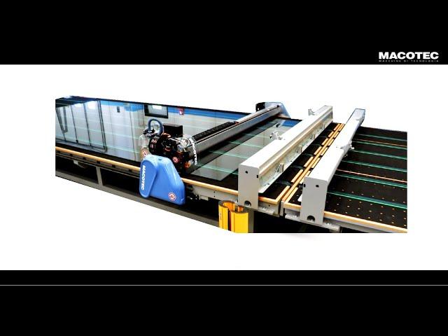 Macotec - AUTOMATIC CUTTING LINES FOR MONOLITHIC GLASS