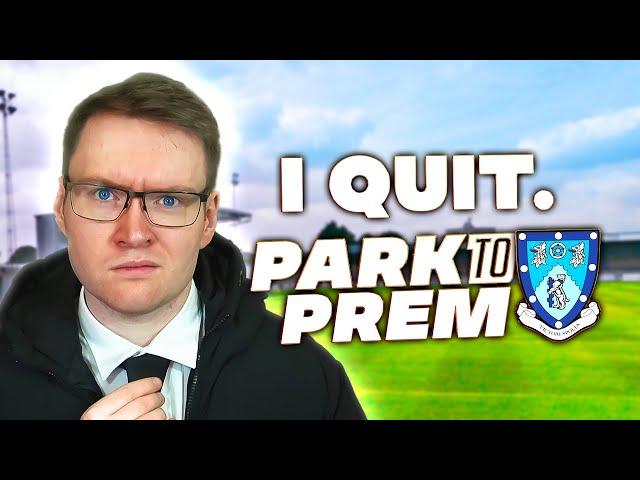 WHY I'M ENDING PARK TO PREM