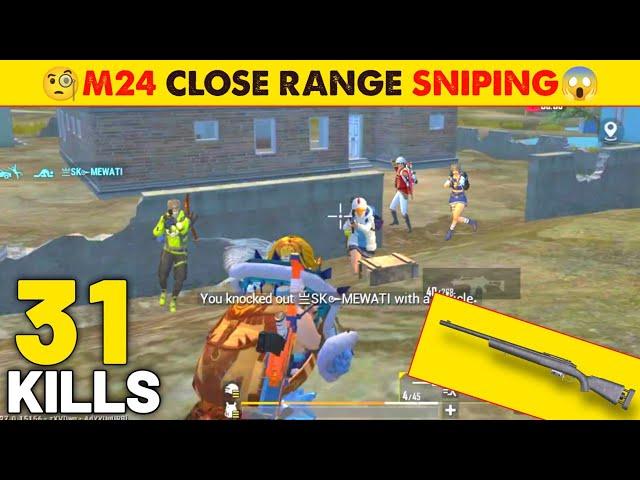 M24 CLOSE RANG SNIPING IN PUBG LITE GAMEPLAY | PUBG MOBILE LITE NEW UPDATE GAMEPLAY - LION x GAMING