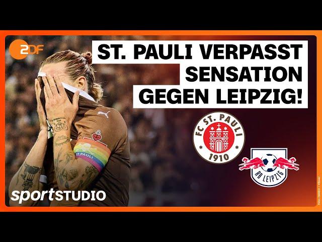 FC St. Pauli – RB Leipzig | Bundesliga, 4. Spieltag Saison 2024/25 | sportstudio