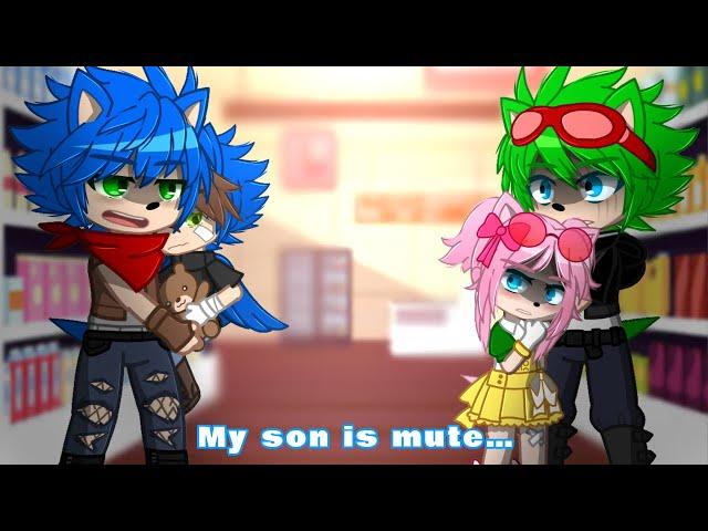 //My son is mute…// meme (Future Sonic AU) *read desc*