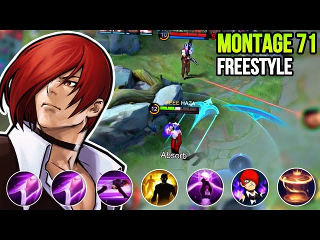 CHOU MONTAGE FREESTYLE 71 Outplay Highlights / immune / Damage / HAZA Gaming | Mobile Legends