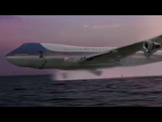 Boeing VC-25 Air Force One - Crash Animation