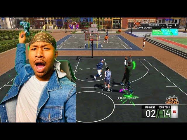 Demigod Shot Creator Stretch Big! NBA 2K19 MYPARK! I GOT THE BEST JUMPSHOT ON NBA 2K19