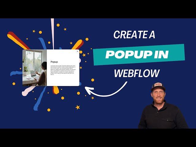 How to Create a Popup in Webflow Using Native Interactions