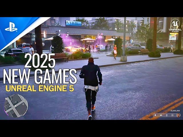 18 New Insane Graphics Must-Play Games Coming in 2025