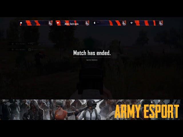 Pubg Mobile Custom Room | Army Esport | Developer Boy