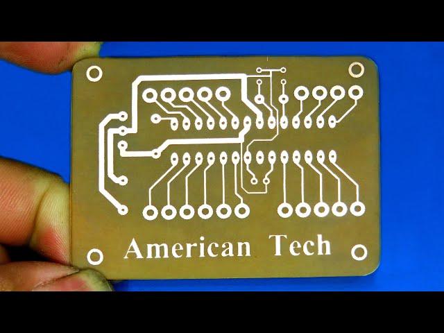 How to make PCB with Laser cutting machine