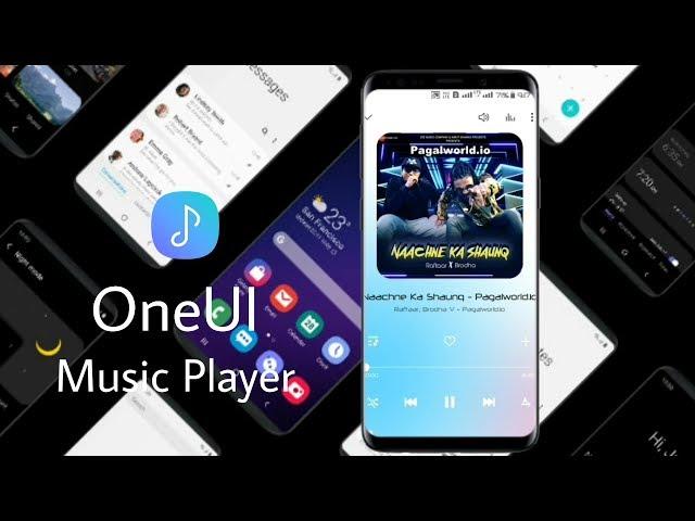 Samsung OneUI music player || Samsung Device || KDTECH