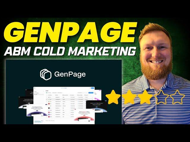 GenPage Review: Boost Outbound Conversions with an ABM Landing Page Builder