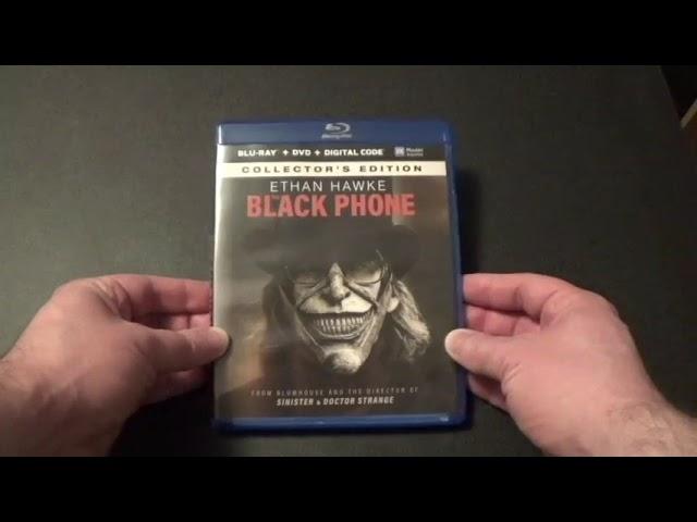 The Black Phone Blu-Ray+DVD Unboxing.