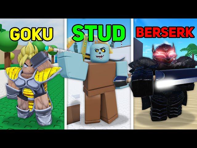 i Used the BEST ARMORS in Combat Warriors.. (Roblox)