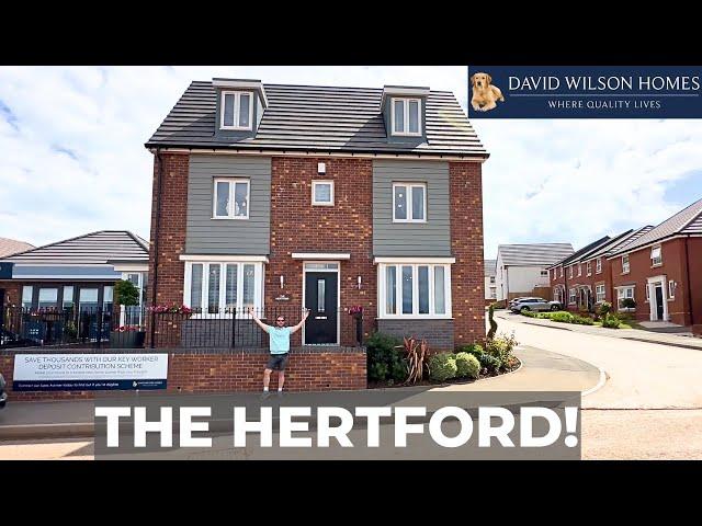 INSIDE David Wilson Homes - THE 'HERTFORD' - Showhome Tour - The Lapwings - Stafford - New Build UK