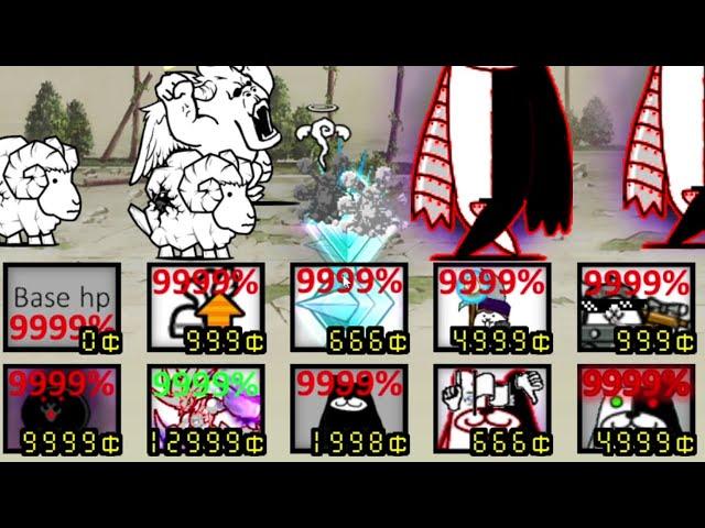 the battle cats but i use enemies (9999% unit)