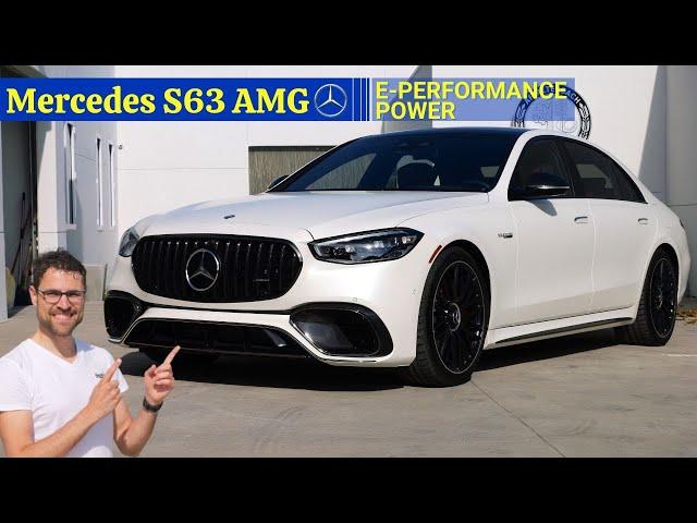 2024 Mercedes S63 AMG E-Performance - Electrified V8 Bi-Turbo Luxury Beast !