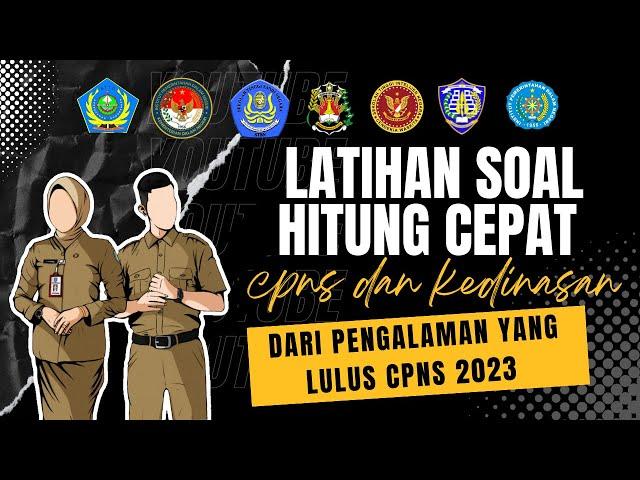 LATIHAN TIU KEDINASAN DAN CPNS - DARI PENGALAMAN YANG LULUS CPNS 2023