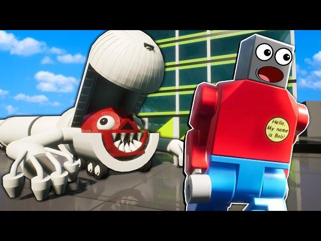 BRIDGE WORM LEGO TOWER SURVIVAL! - Brick Rigs Multiplayer Survival