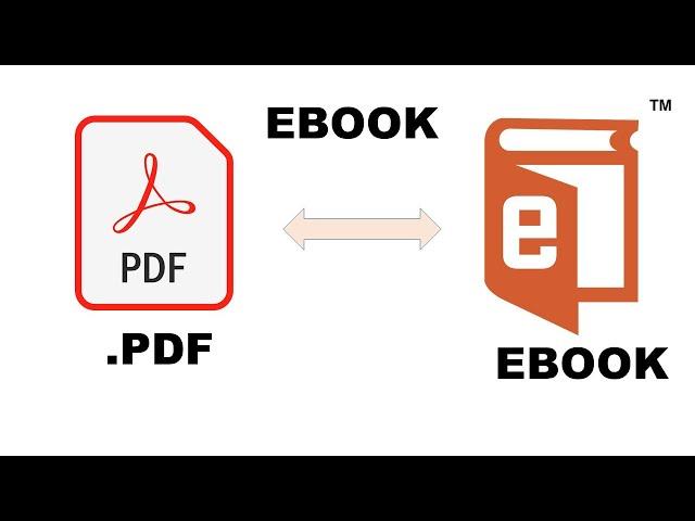 Convert PDF to Ebook Formats epub and more