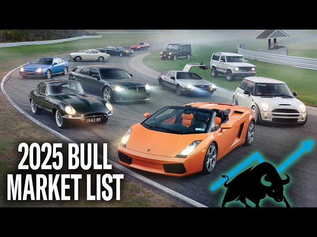 The 2025 Bull Market List: 11 collector cars to BUY and DRIVE this year