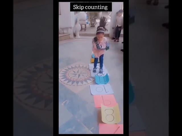 Mathematics Activity for Kindergarten at CCS. (Skip Counting). #learnmaths #educationalvideos #ccs