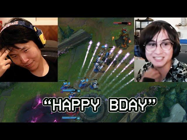 Toast plays with Lily & Michael for their Birthday in League of Legends