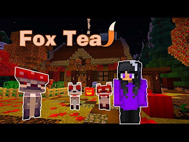 Fox Tea 01: The Perfect Cozy Cottage, plus Magic FOXES in Minecraft