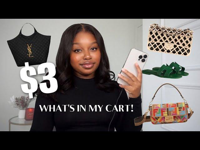 $3 CHANEL?! BADDIE ON A BUDGET! WHAT'S IN MY CART! "LUXURY EDITION"! AFFORDABLE DESIGNER DUPES!