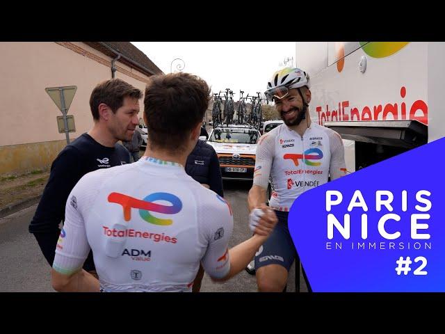 25.03.10 En immersion sur Paris Nice #2 avec le Team TotalEnergies