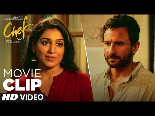 Lucky Logo Ko Passion Dubara Milta Hai| CHEF |Movie Clip| Romantic Scene|Saif Ali K, Padmapriya J |