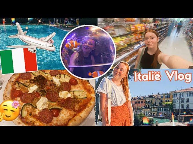 ITALIË VLOG! Op Vakantie naar Verona!  /pizza/Garda Land/Italy VAKANTIE VLOG