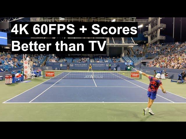 1 Hand Backhand Battle! Denis Shapovalov vs Grigor Dimitrov - 2022 Western & Southern Open