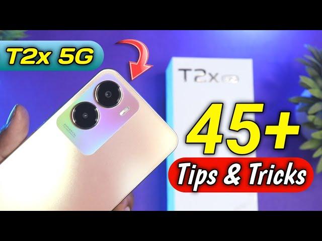 VIVO T2x 5G Tips & Tricks |45+ Special Features - Funtouch OS 13