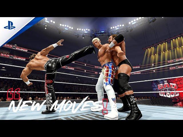 WWE 2K25: 70+ New Moves & Animations You Need to See!