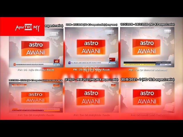 All Astro Awani Channel ID Comparison (2014 - 2022) | Astro Awani