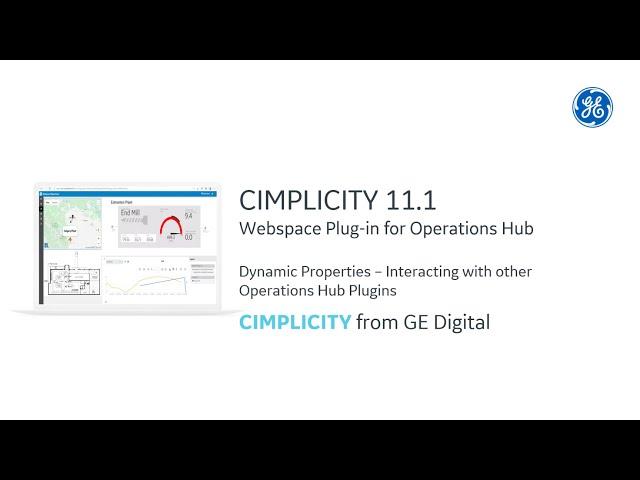 GE Digital Dynamic Proficy Webspace Plugin Properties – Part 1