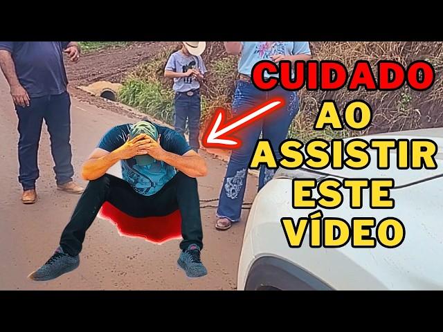 UM PEDIDO DE SOCORRO EM ESTRADA FAZ ADRIANO PASSAR MAL