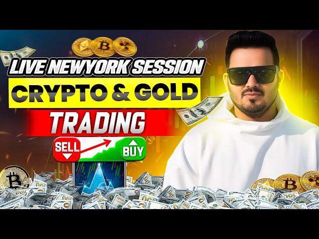 Crypto & Gold Live Trading || 12 March || The Trade Room -  Mayank Raj