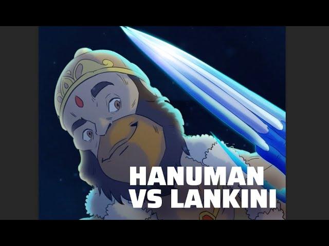 Hanuman vs Lankini :Fight Recreation