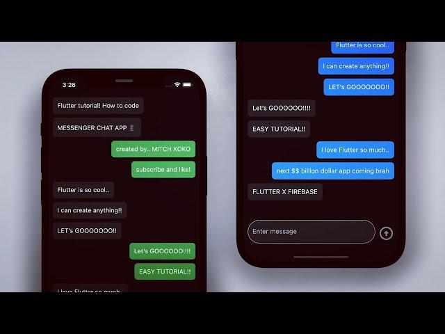 Chat Messenger App • Full Tutorial from scratch / Flutter x Firebase