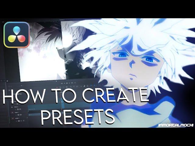 How To Create Presets In Davinci Resolve 18.5 (Free Presets)