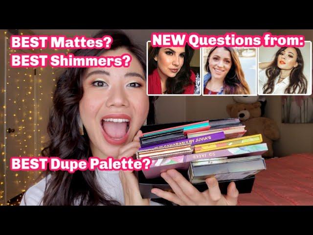 Eyeshadow Palette Tag! NEW Questions from Emily Noel, Jessica Braun, and Morgan Turner