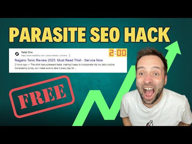 Parasite SEO Hack: Rank TOP-10 in 2h with PR Sites for FREE (Save $1.5k)