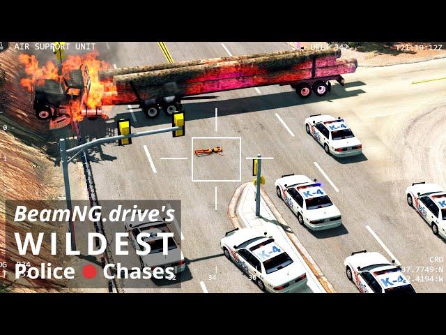 BeamNG.drive's Wildest Police Chases | Episode 1