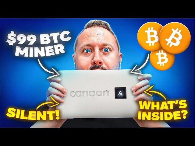 The First $99 Bitcoin Mini Miner!? How To Mine BTC on a Budget! Canaan Nano 3