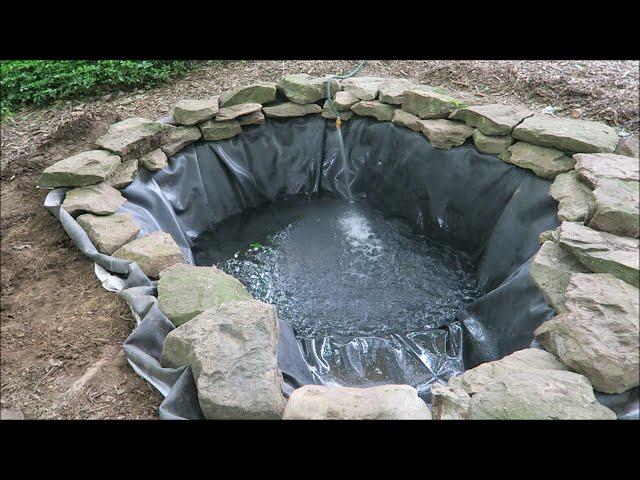 Digging a 400 Gallon Backyard GoldFish Pond (HOW-TO)