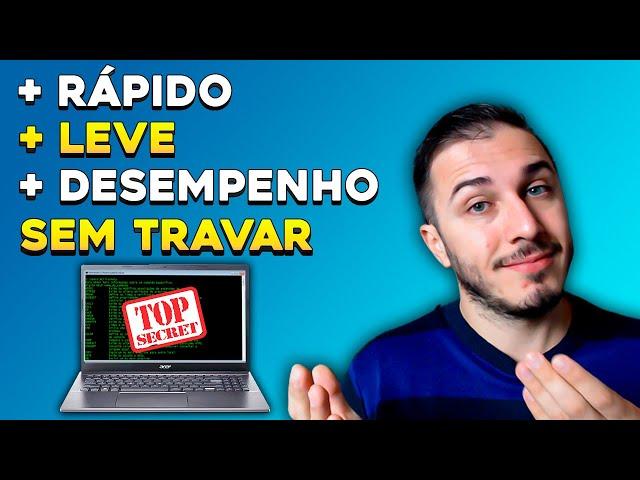 COMO DEIXAR O PC MAIS RAPIDO EM 5 MINUTOS | COMO MELHORAR O DESEMPENHO DO PC