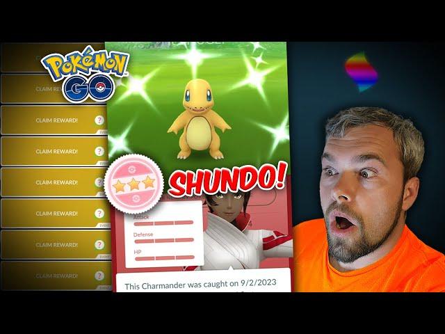 Shundo Charmander Caught & it took *THIS* many checks! (Pokémon GO)