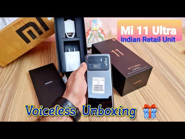 Mi 11 Ultra (Black) Indian Retail Unit - Unboxing || The Superphone of the Year 