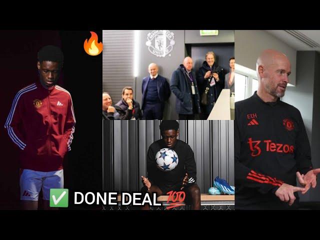 🟩DONE DEAL!! Manchester United COMPLETE explosive winger deal !! Erik Ten Hag DELIGHT in wonder kid